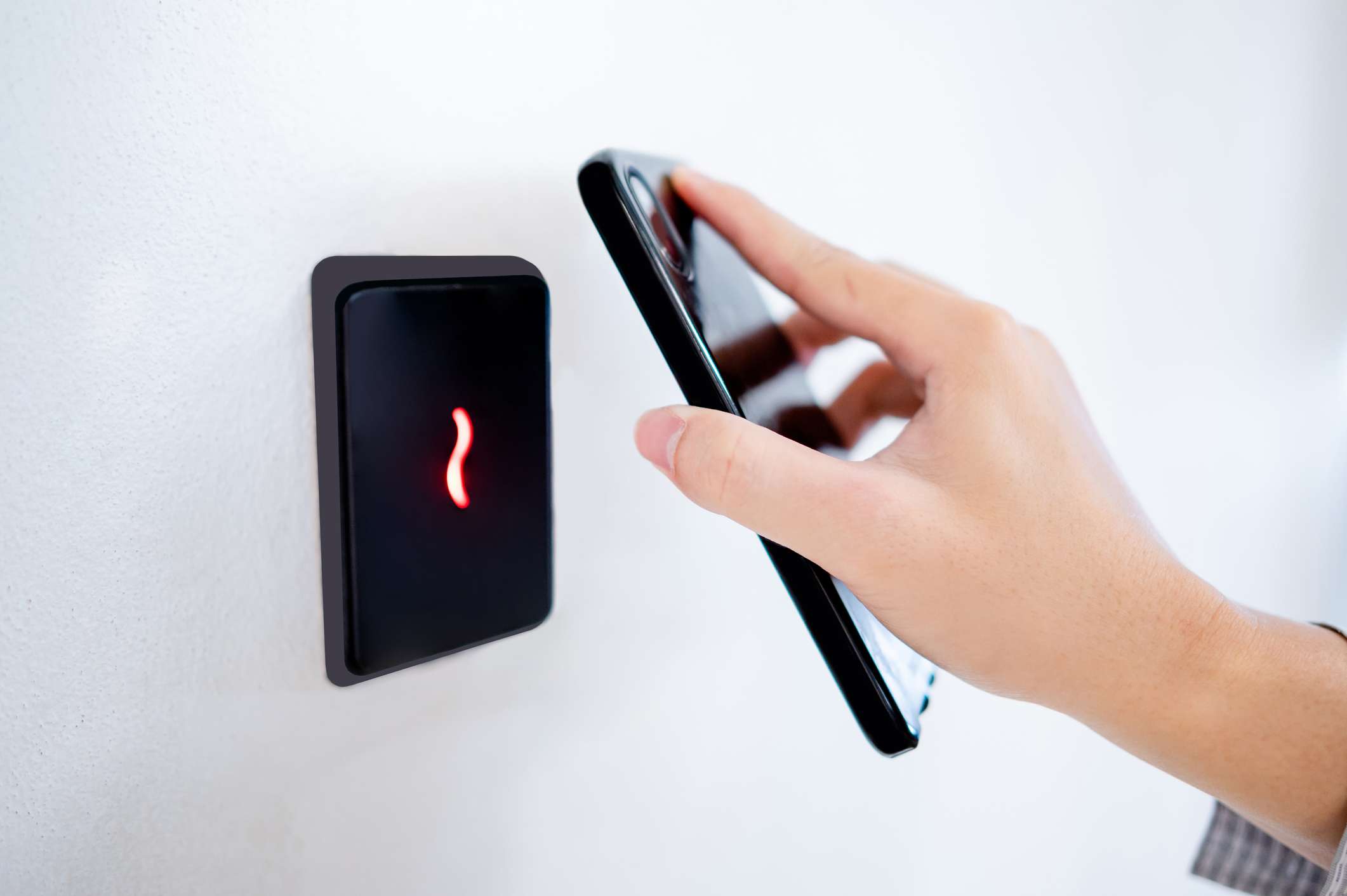 IR Sensor door sensor scanning