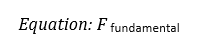 fundamental equation