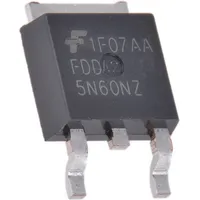 FDD5N60NZTM by Fairchild Semiconductor